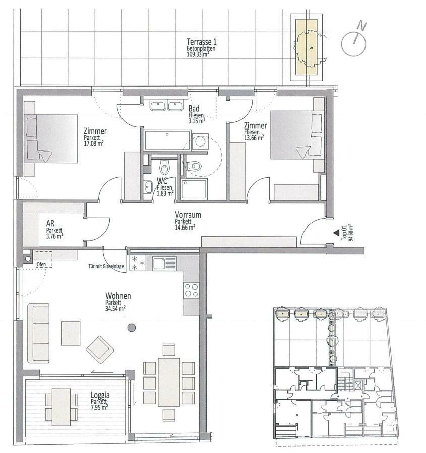 Ferienwohnung Narzisse - City Appartement Im Kurpark Бад Аусзее Экстерьер фото